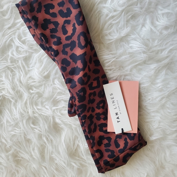 SOLD OUT Tan Lines by Sivan Ayla Leopard bandeau - Picture 5 of 5